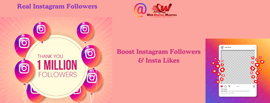 Real Instagram Followers - Boost Instagram Followers | Insta Likes